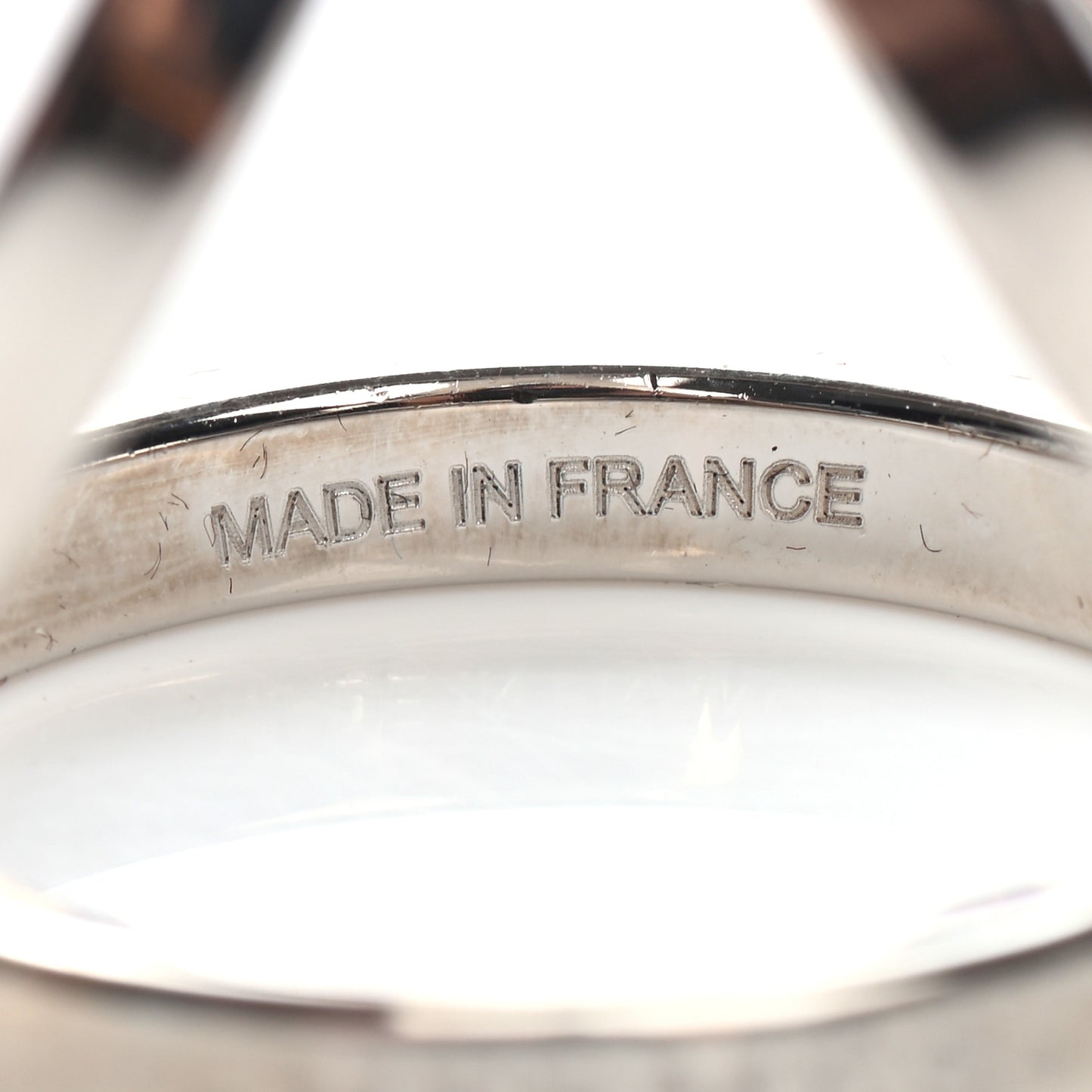 Palladium Trio Scarf Ring