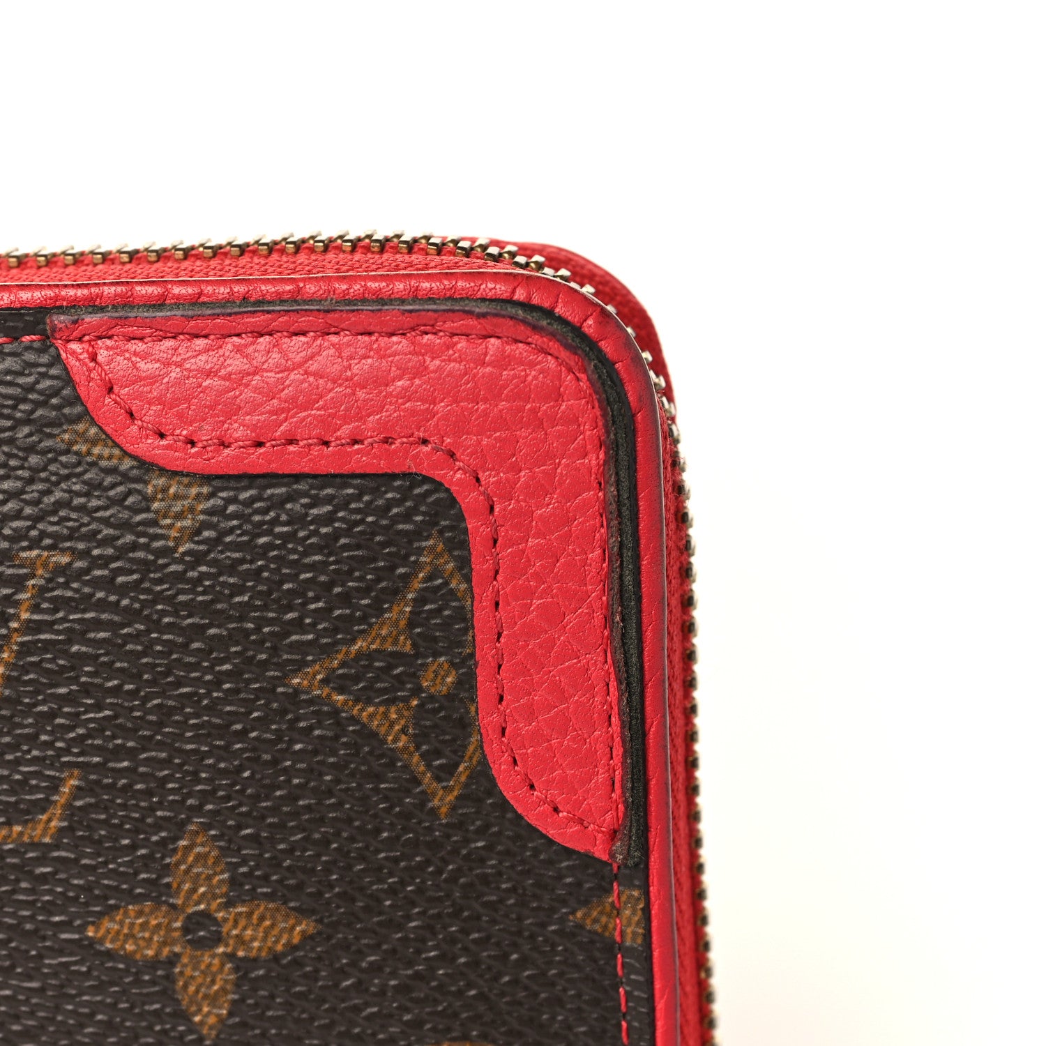 Louis Vuitton Monogram Retiro Zippy Wallet Cherry 10 of 11