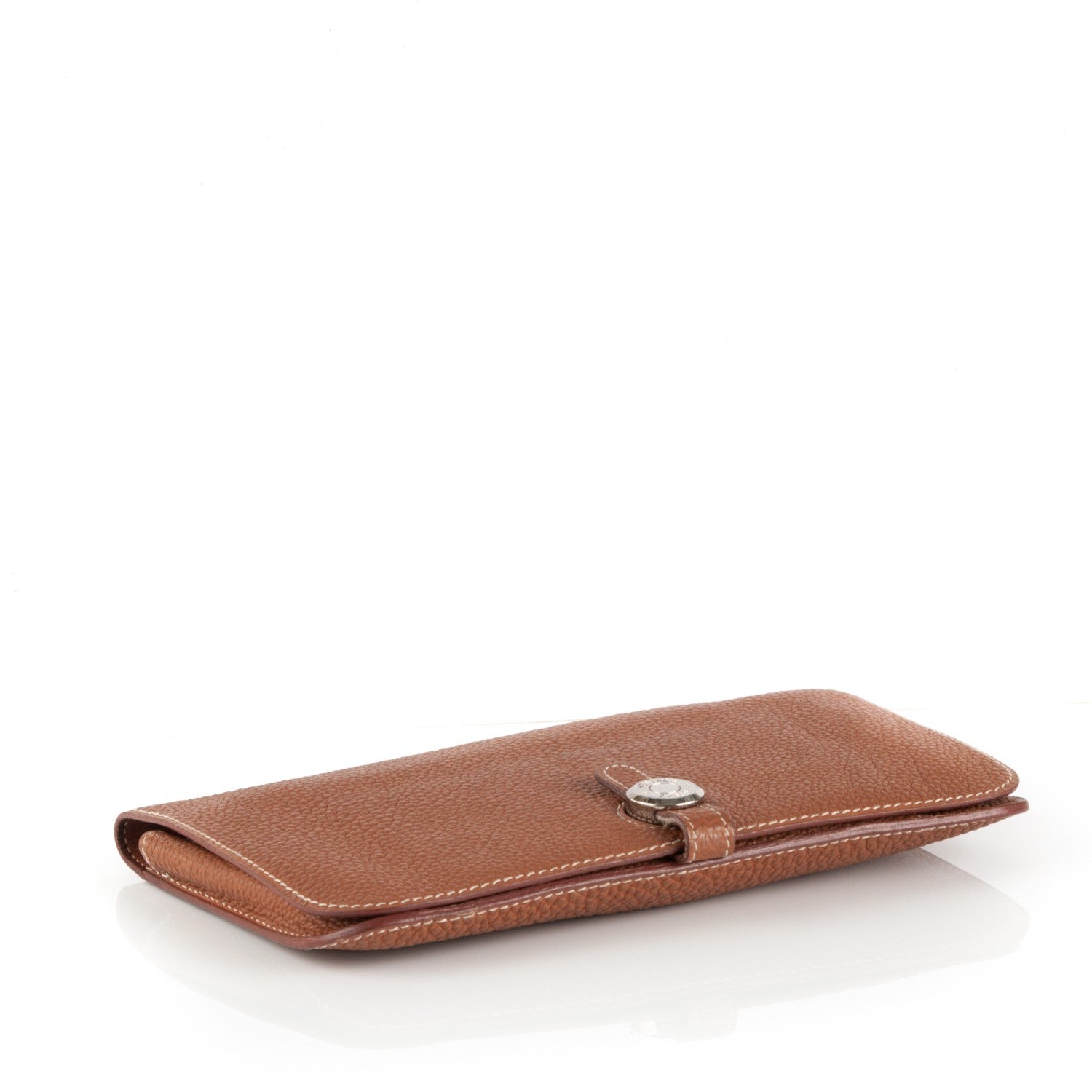 Hermes Togo Dogon Duo Wallet Gold 4 of 9