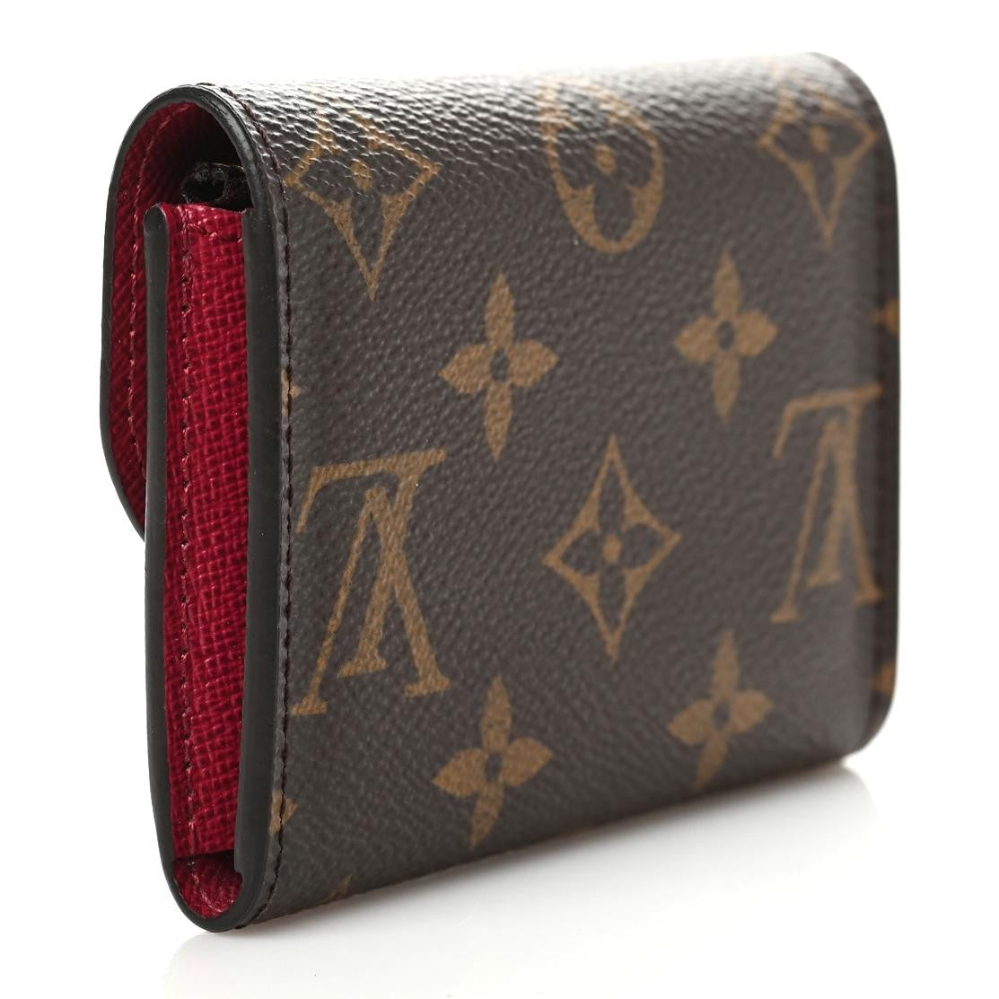 Monogram Rosalie Coin Purse Fuchsia