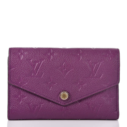 Louis Vuitton Empreinte Compact Curieuse Wallet Amethyste 1 of 10