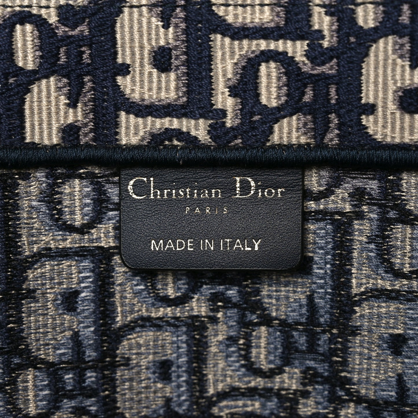 Oblique Medium Book Tote Blue Multicolor