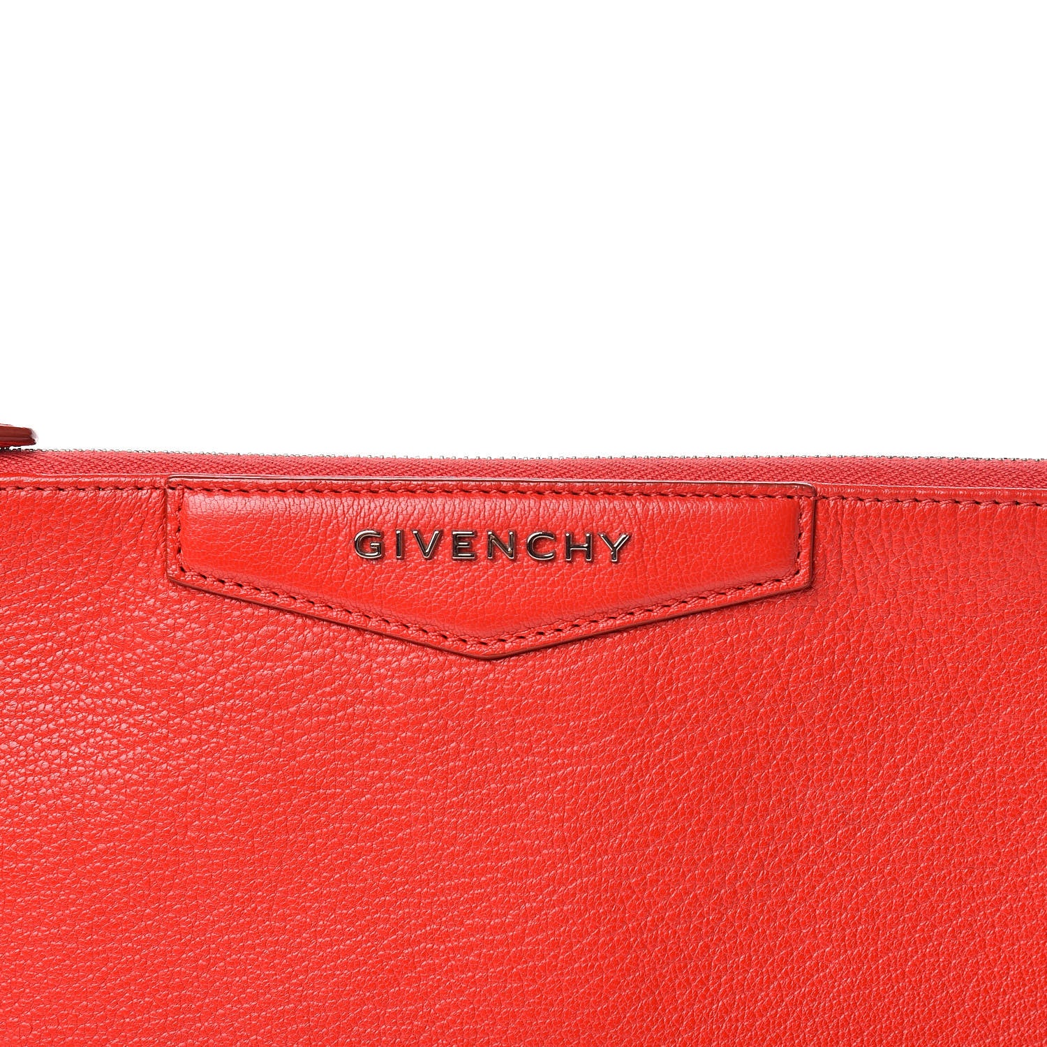 Givenchy Sugar Goatskin Medium Antigona Pouch Red 8 of 8