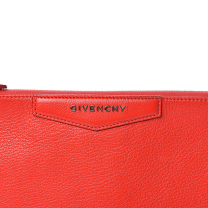 Givenchy Sugar Goatskin Medium Antigona Pouch Red 8 of 8