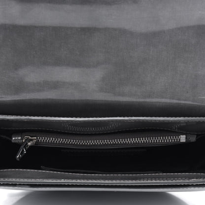 Alexander Wang Patent Calfskin Lia Grey Rhodium Hardware 3 of 4