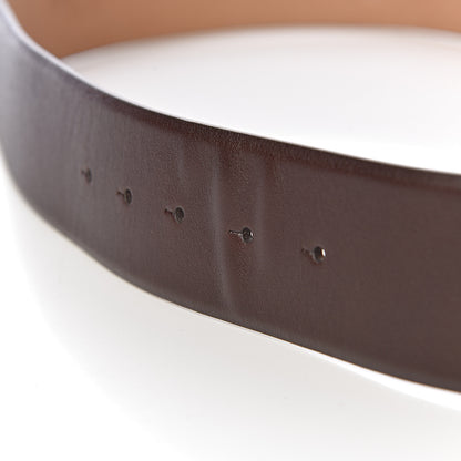 Chanel Calfskin CC Belt 85 34 Dark Brown 9 of 9