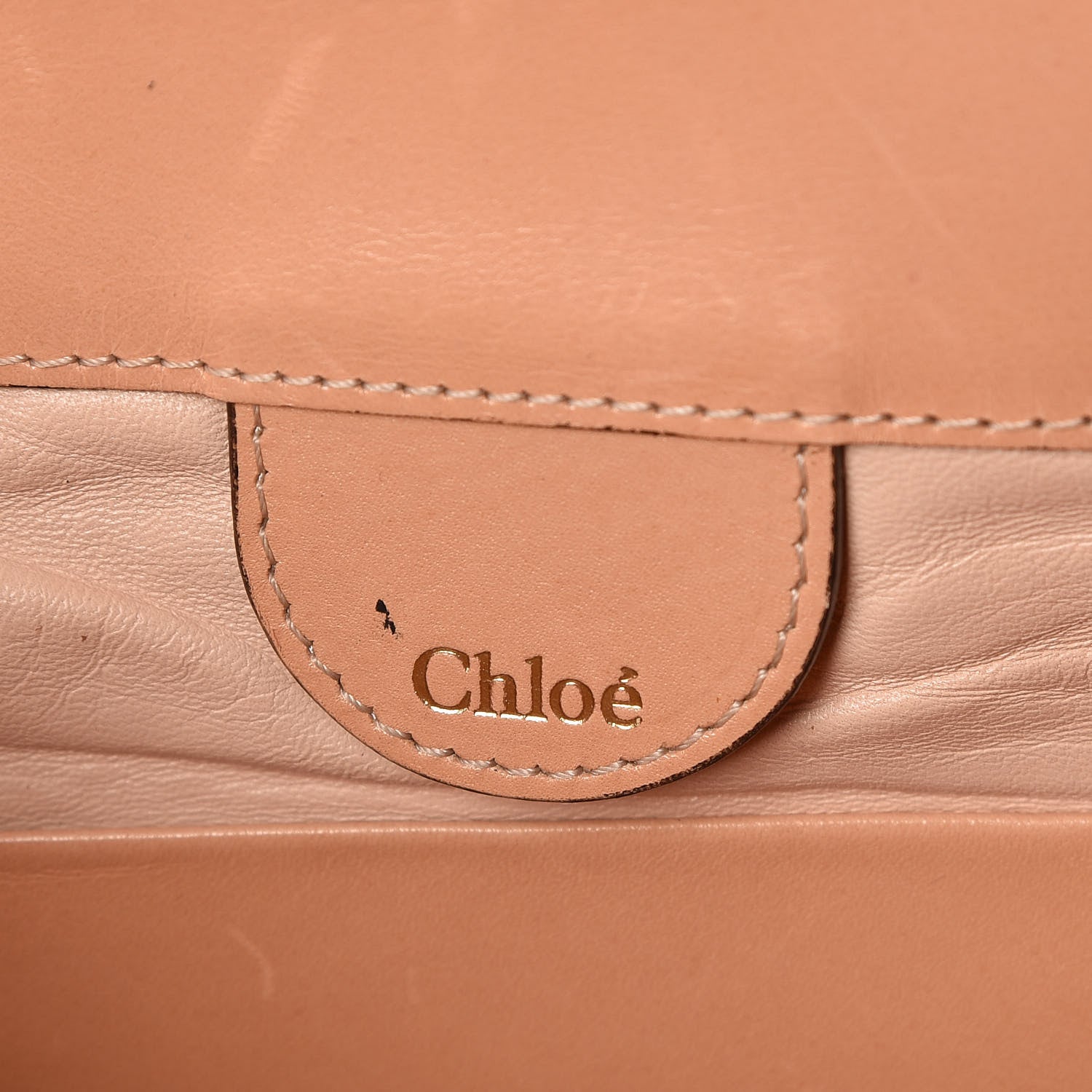 Chloe Calfskin June Clutch Cement Pink 6 of 9