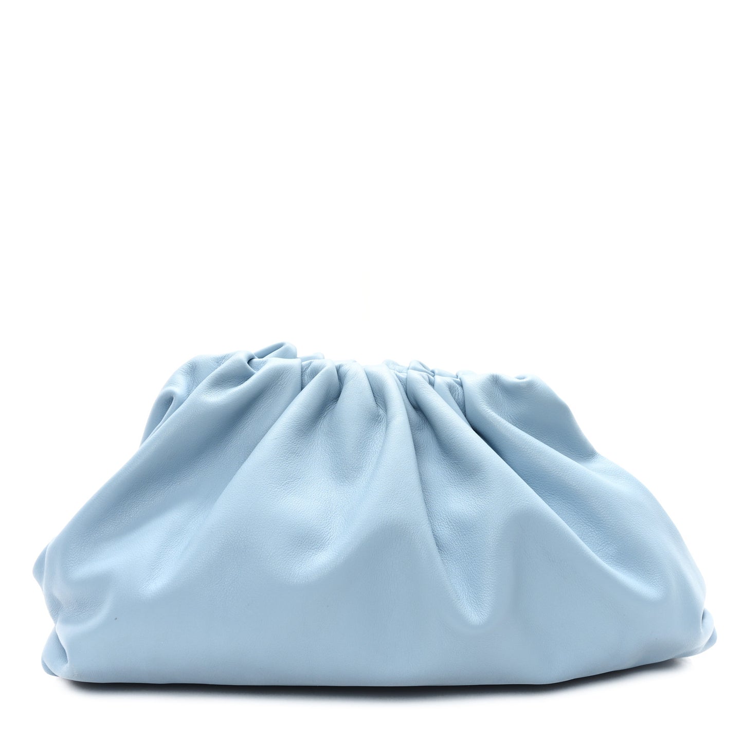 Smooth Butter Calf The Pouch Oversized Clutch Ice