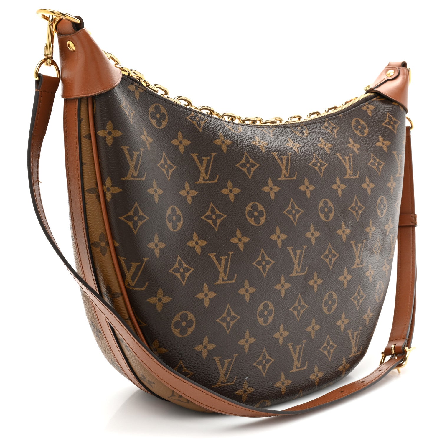 Louis Vuitton Reverse Monogram Loop Hobo 4 of 18