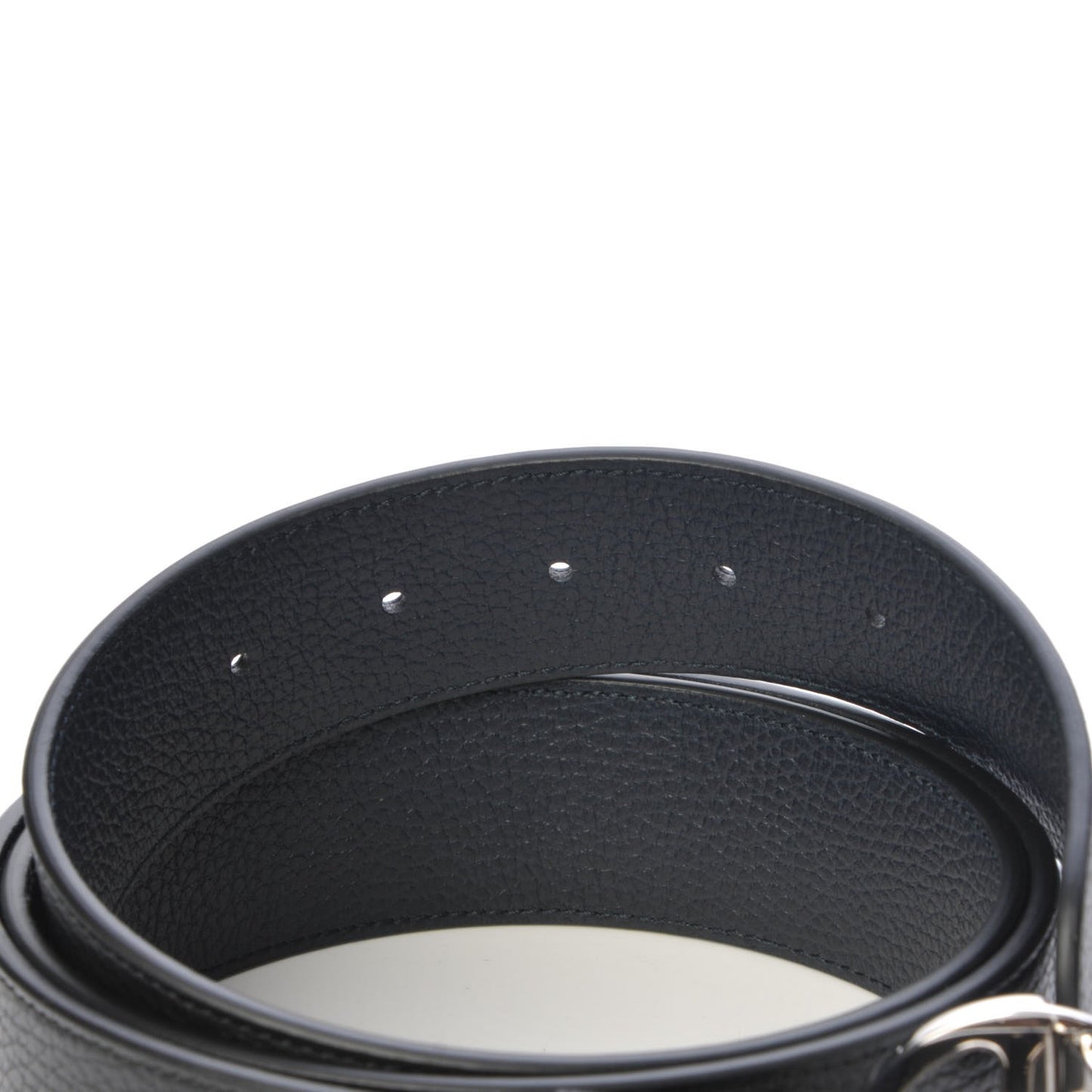 Calfskin 1973 Reversible Belt 115 46 Black Navy
