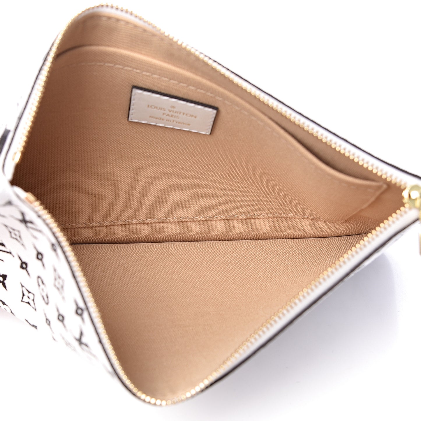 Monogram Giant Neverfull MM GM Pochette White