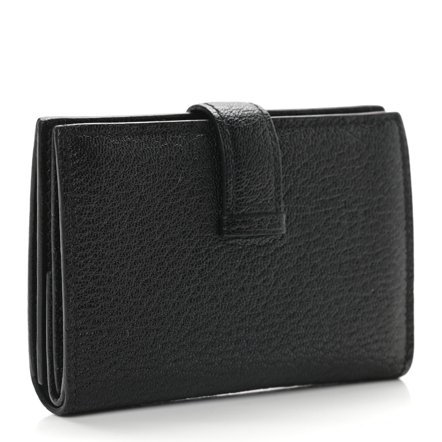 Chevre Mysore Mini Bearn Wallet Black