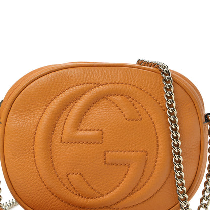 Gucci Cellarius Calfskin Mini Soho Chain Bag Curcuma 9 of 9