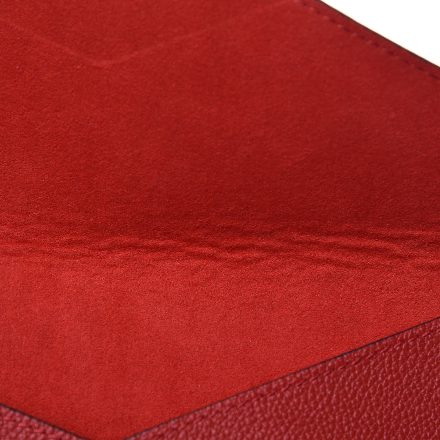 Louis Vuitton Veau Cachemire Chinese New Year Pig Envelope Pouch Red 8 of 9