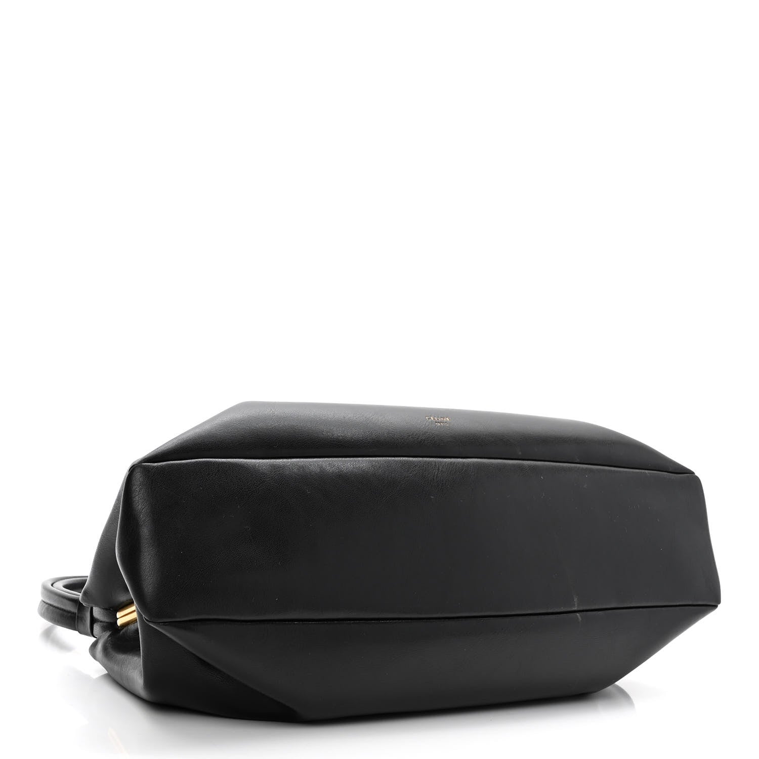 Celine Smooth Calfskin Eyelet Small Top Handle Bag Black 4 of 10