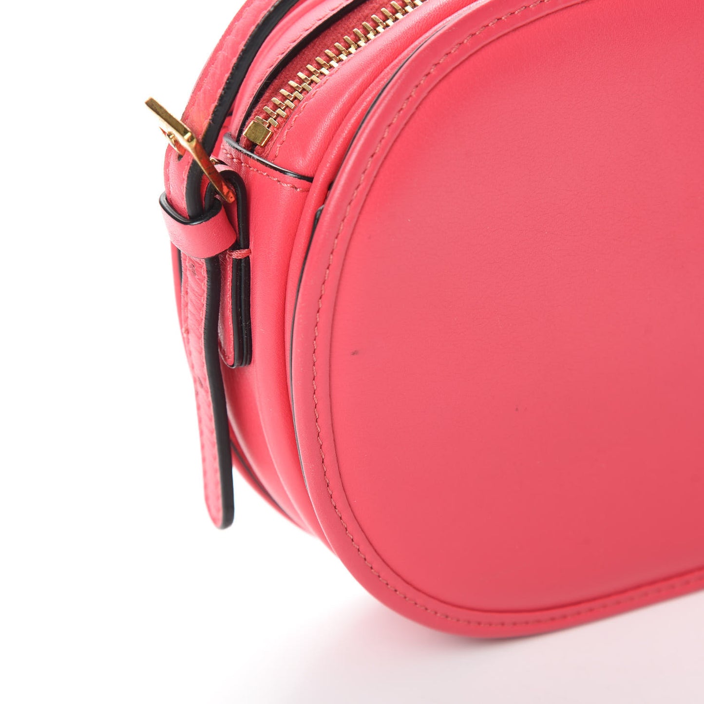 Vitello Small Logo Go Crossbody Bag Deep Rose