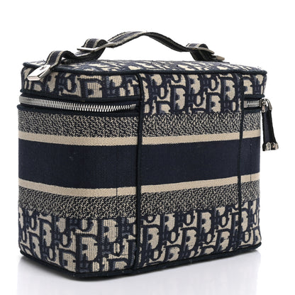 Christian Dior Oblique Diortravel Vanity Case Blue 3 of 8