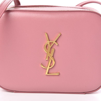 Saint Laurent Grain De Poudre Small Classic Monogram Camera Bag Old Rose 9 of 9