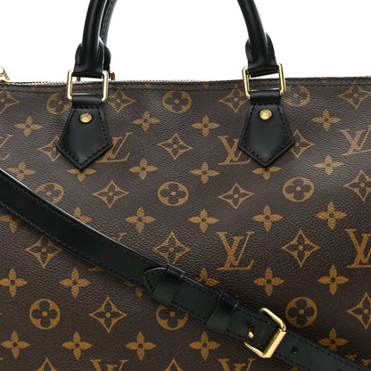 Louis Vuitton Monogram My World Tour Speedy Bandouliere 30 Black 8 of 11