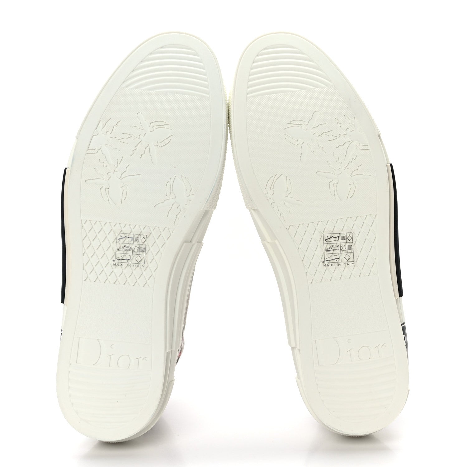 Christian Dior X SORAYAMA Technical Canvas Oblique Mens B23 High Top Sneakers 42 White 5 of 7