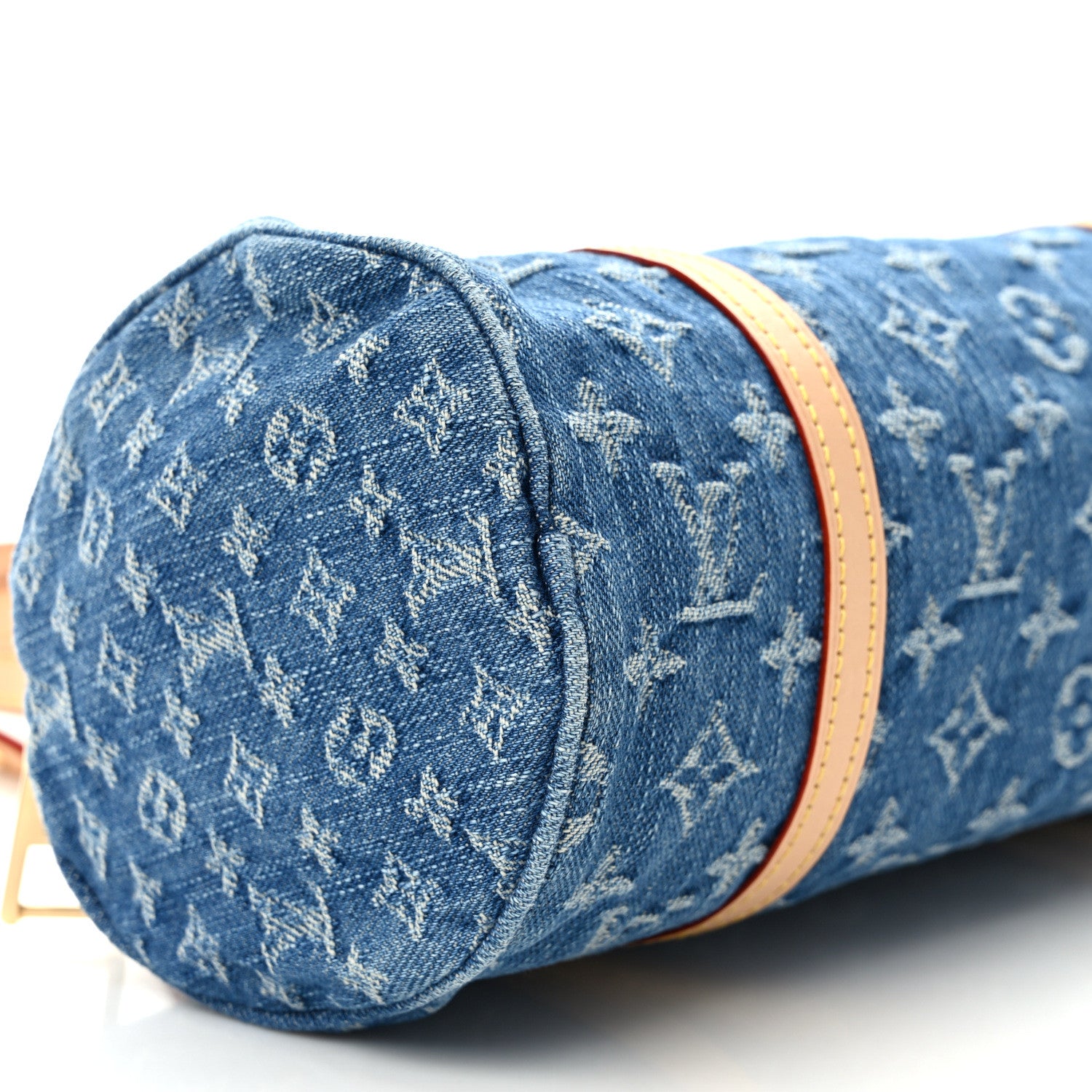 Louis Vuitton Monogram Denim Papillon Denim Blue 8 of 10