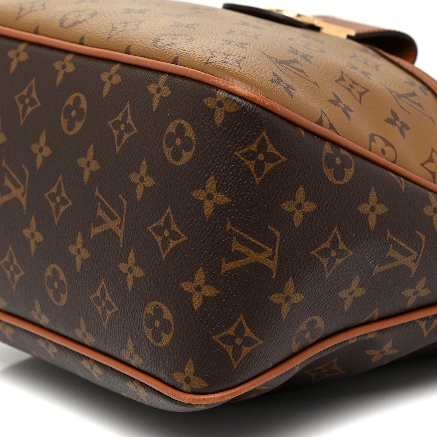 Louis Vuitton Reverse Monogram Dauphine Hobo MM 8 of 13