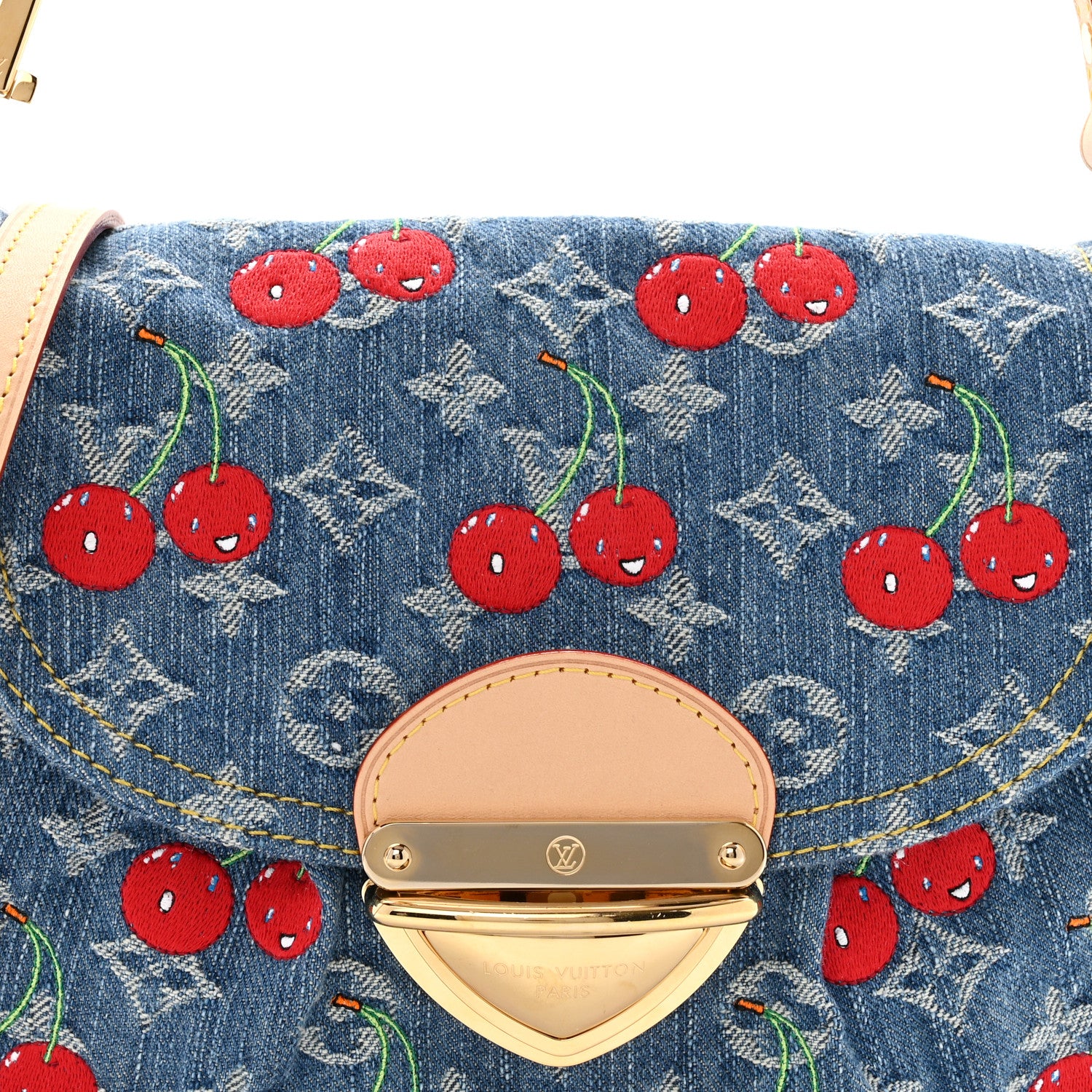 Louis Vuitton LV X TM Monogram Denim Cerises Sunset 7 of 12
