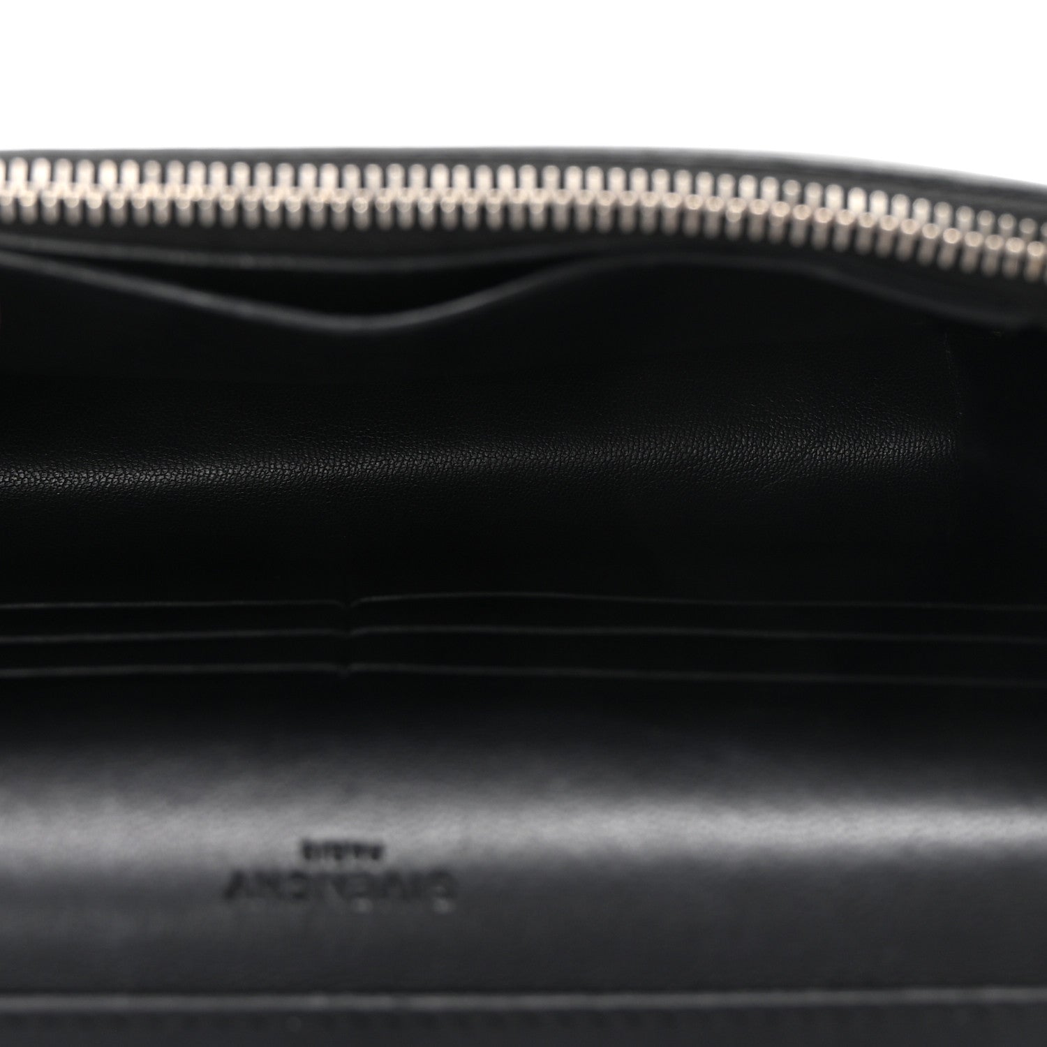 GIVENCHY★STAR レザーウォレット Givenchy Embossed Star cardholder wallet black print zipped