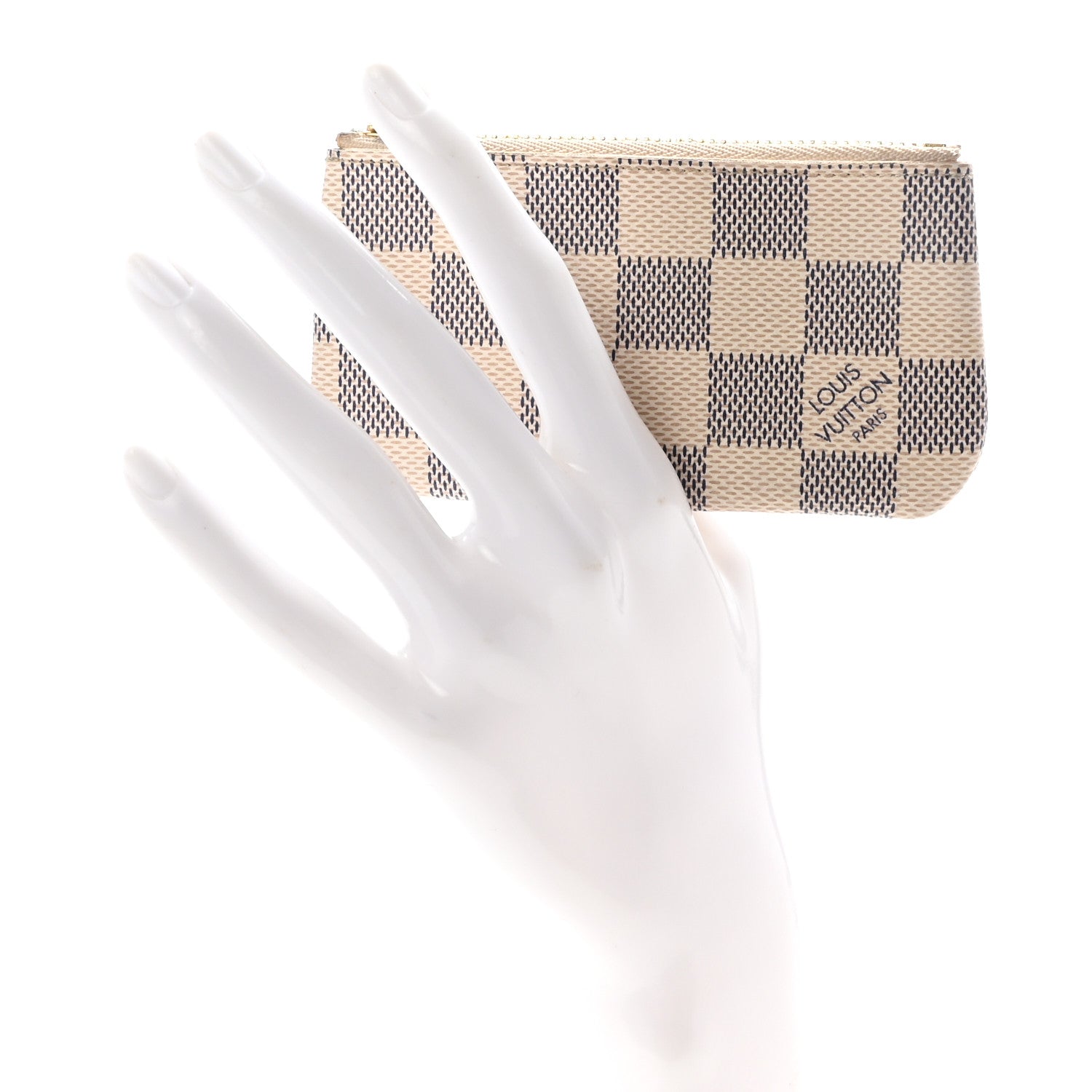 Louis Vuitton Damier Azur Key Pouch 2 of 6