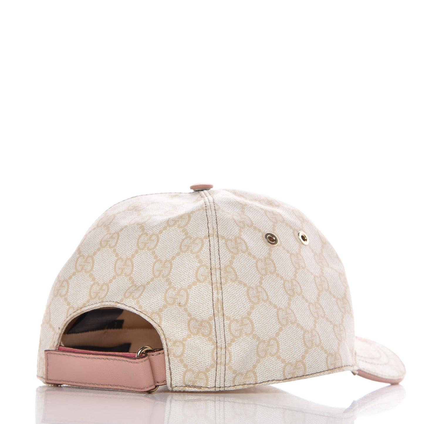 GG Supreme Monogram Baseball Hat L Brown