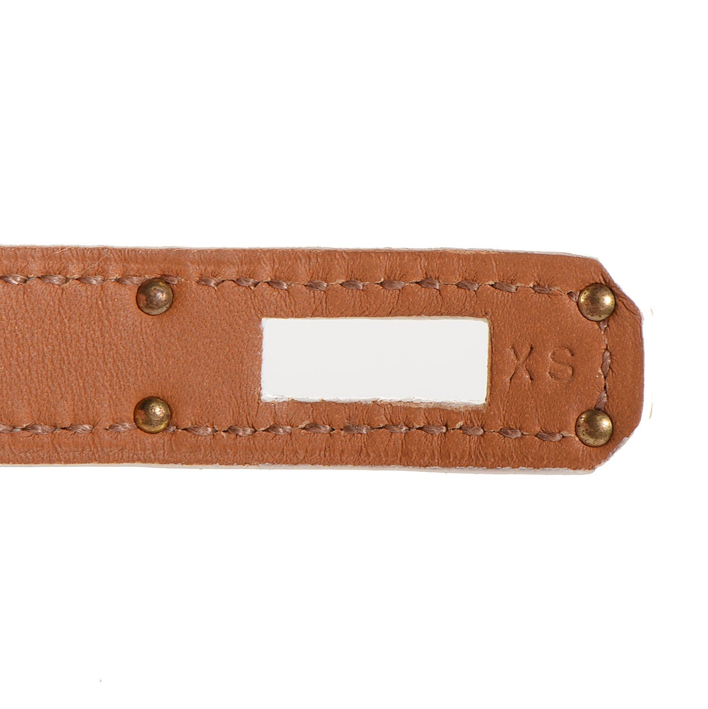 Epsom Kelly Double Tour Bracelet XS White