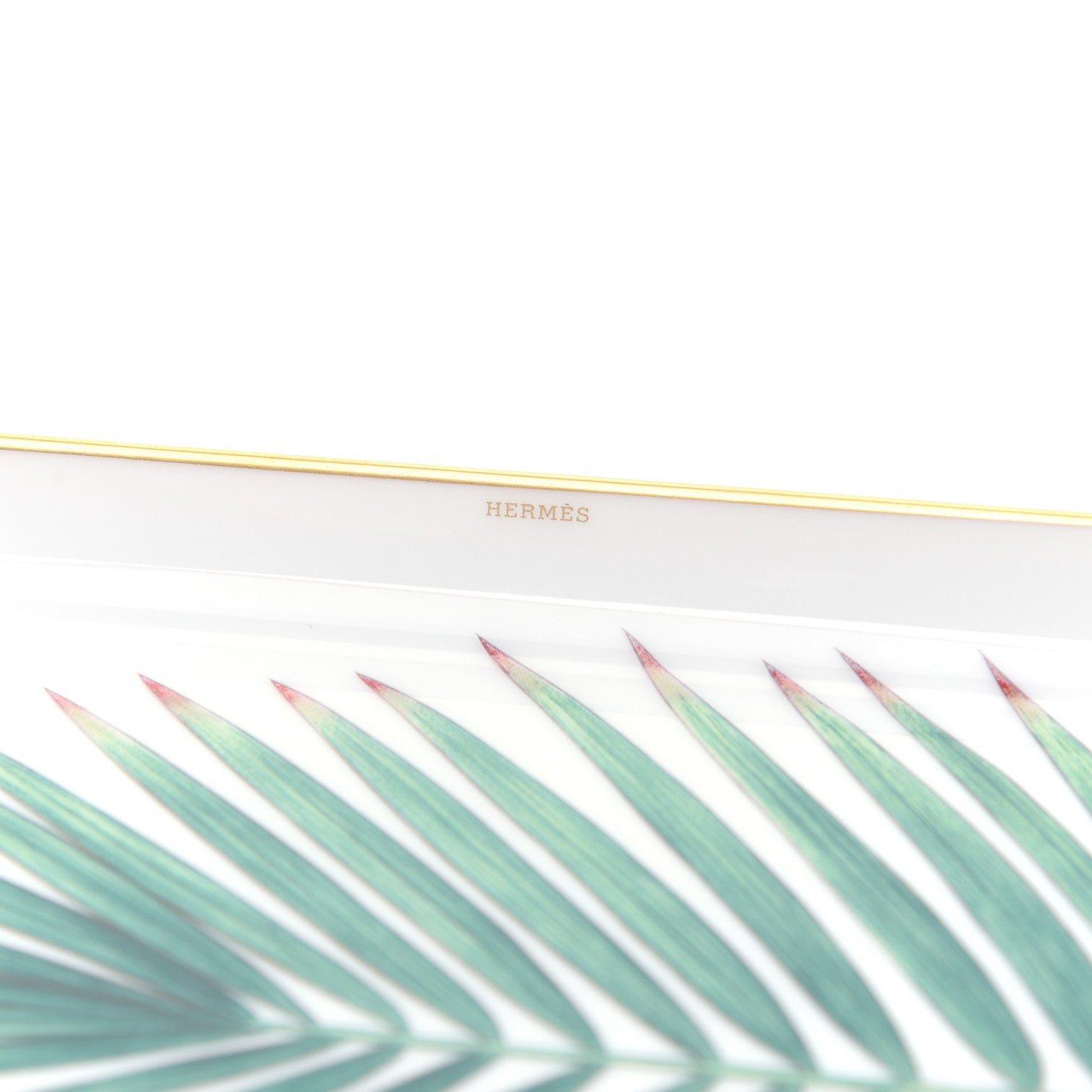 Hermes Porcelain Small Passifolia Tray N°2 5 of 8
