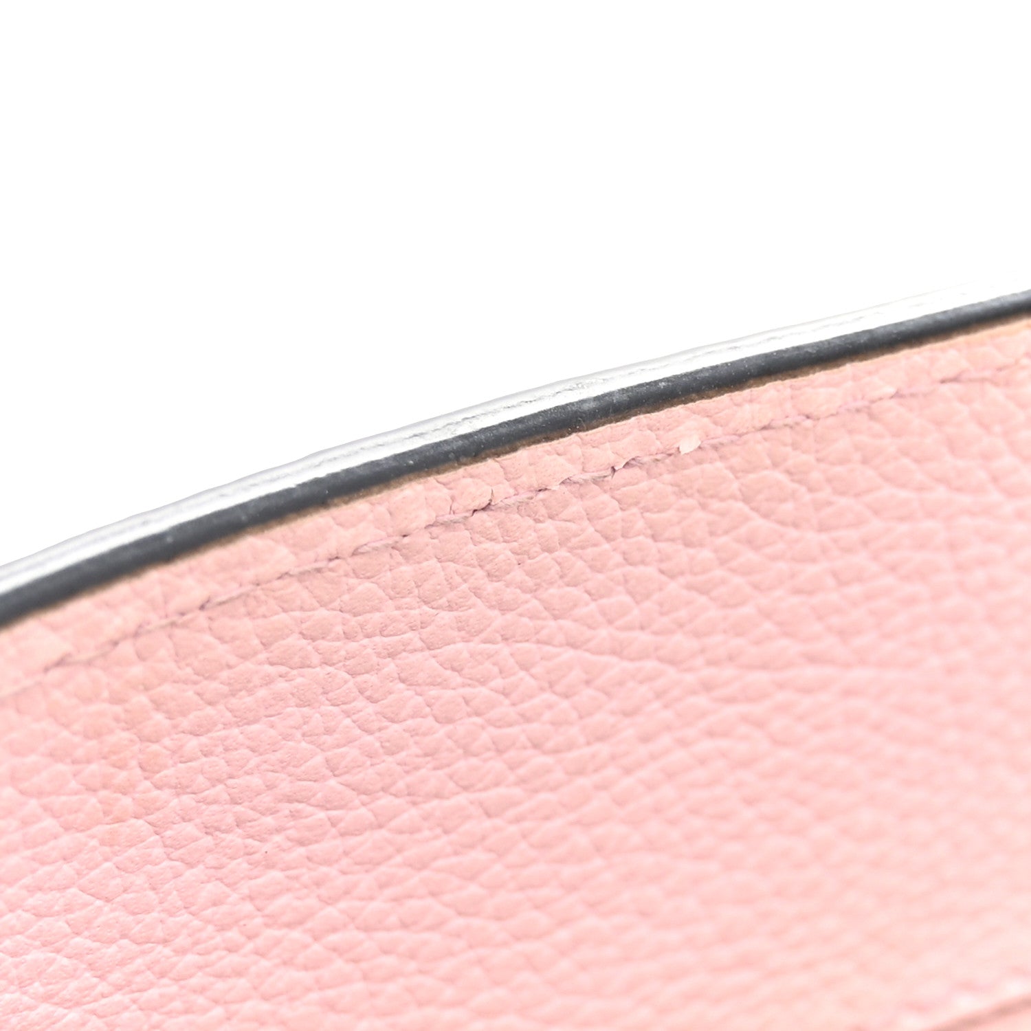 Alexander McQueen Calfskin Small Skull Padlock Zip Around Tote Baby Pink 12 of 14