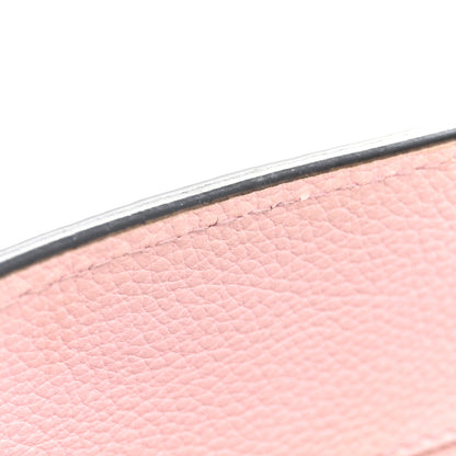 Alexander McQueen Calfskin Small Skull Padlock Zip Around Tote Baby Pink 12 of 14