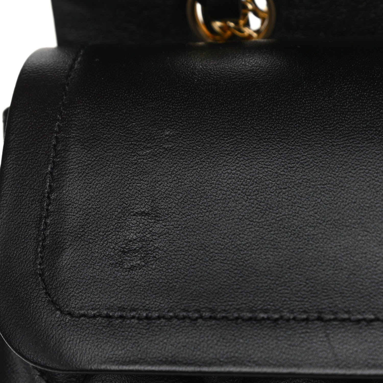 Chanel Lambskin Quilted Medium Double Flap Black 11 of 12