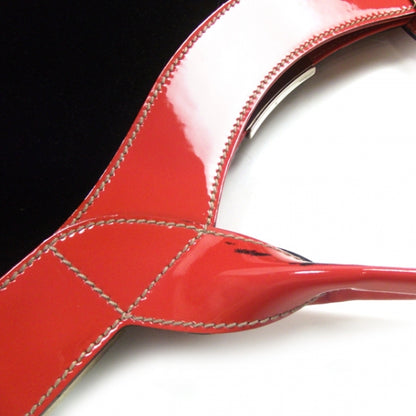 Gucci Suede Race Medium Top Handle Tote Black 6 of 10