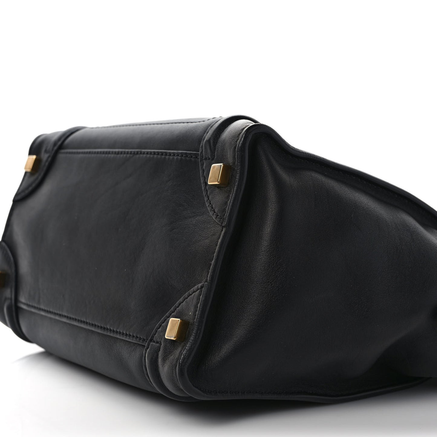 Smooth Calfskin Micro Luggage Black