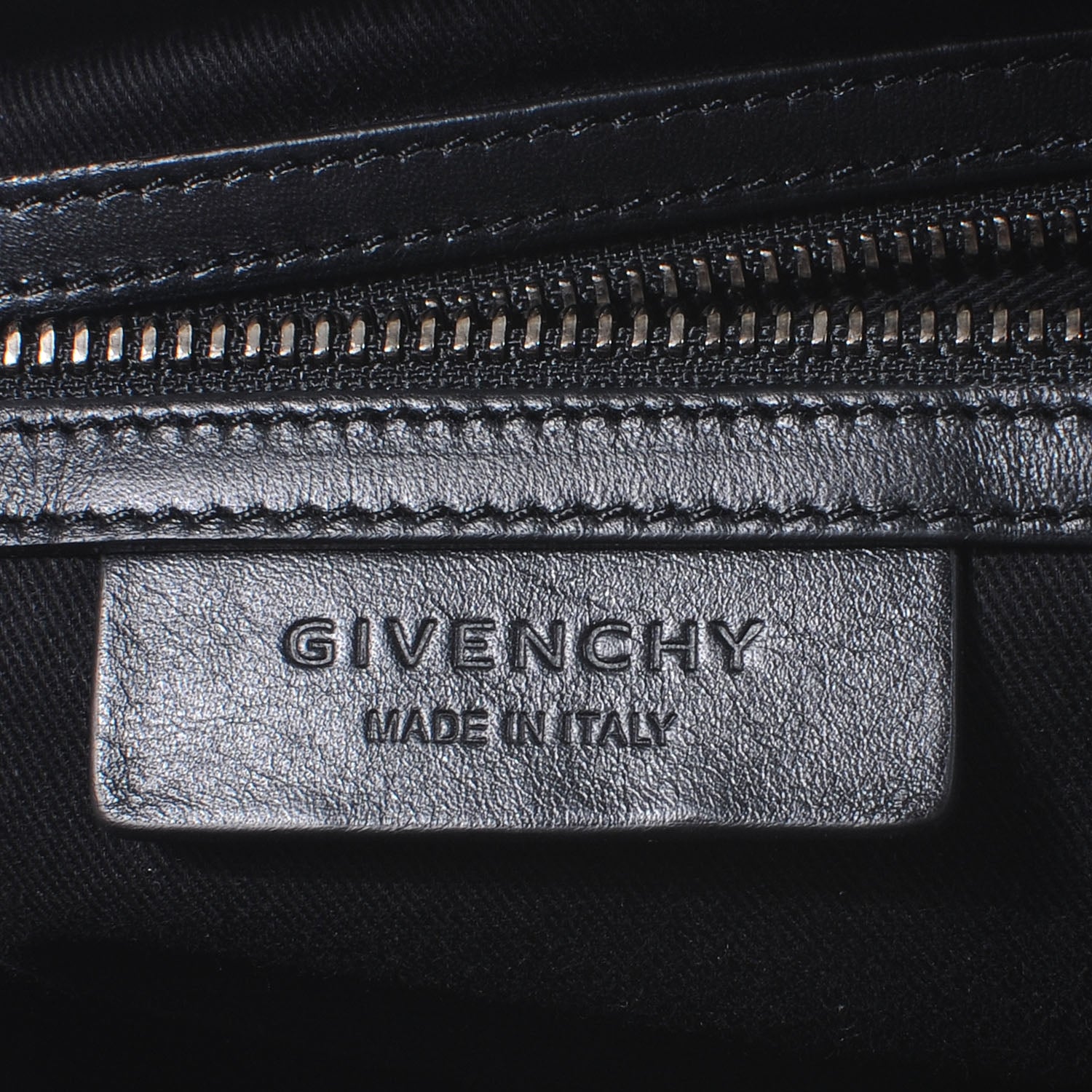 Givenchy Grained Goatskin Metallic Antigona Medium Gunmetal 7 of 8