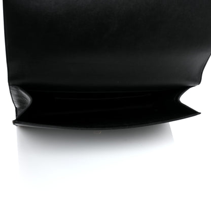 Saint Laurent Calfskin Monogram Large Belle De Jour Clutch Black 5 of 8