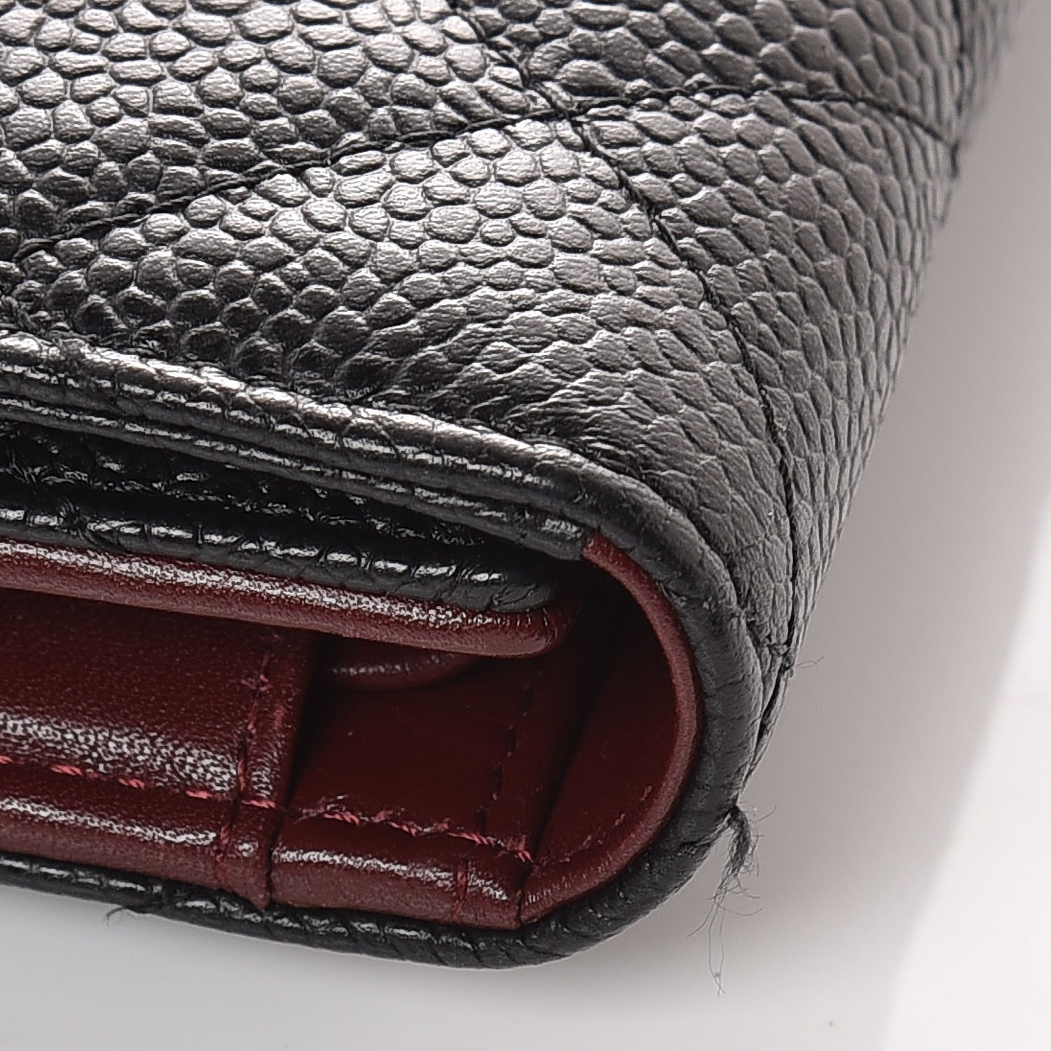 Chanel Caviar Quilted Large Flap Wallet Black 7 of 12