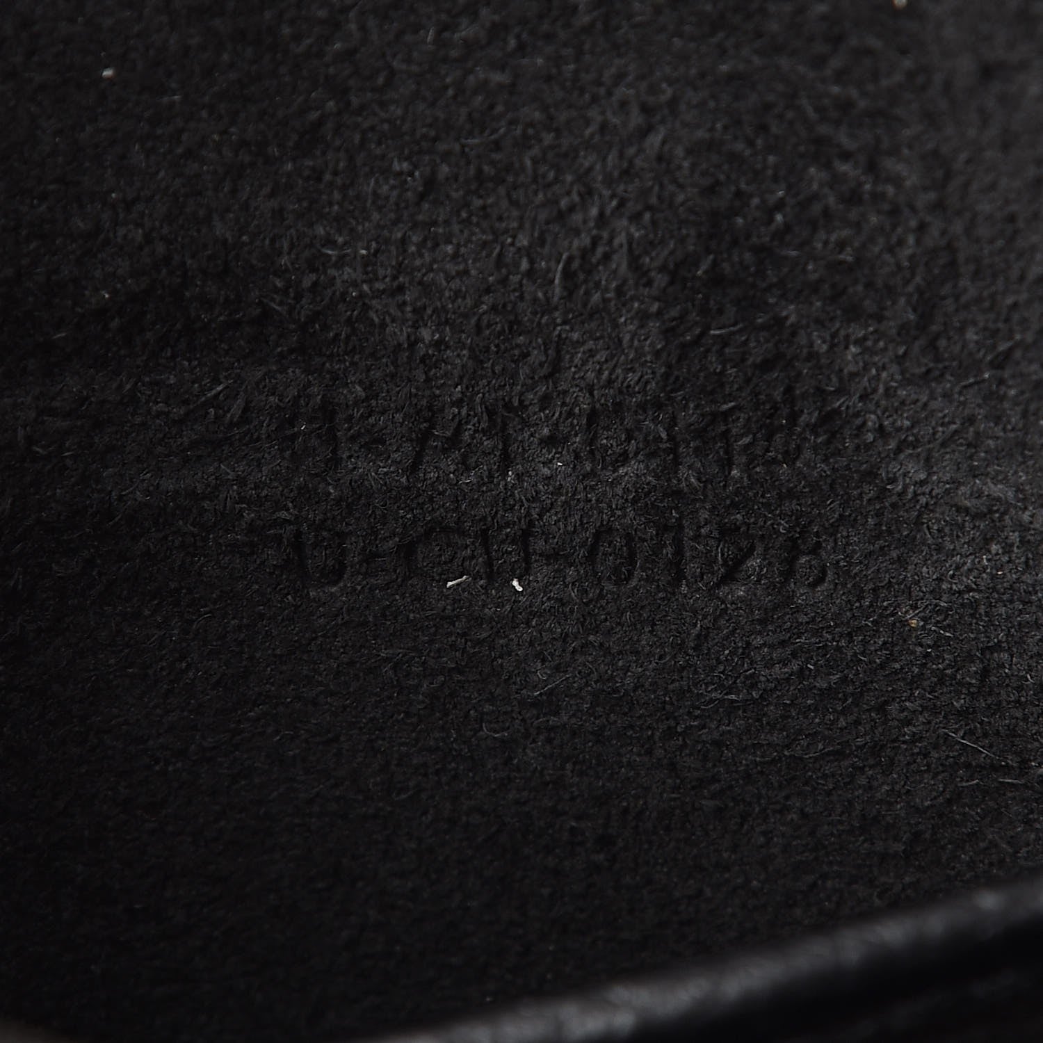 Celine Drummed Calfskin Nano Luggage Black 8 of 8