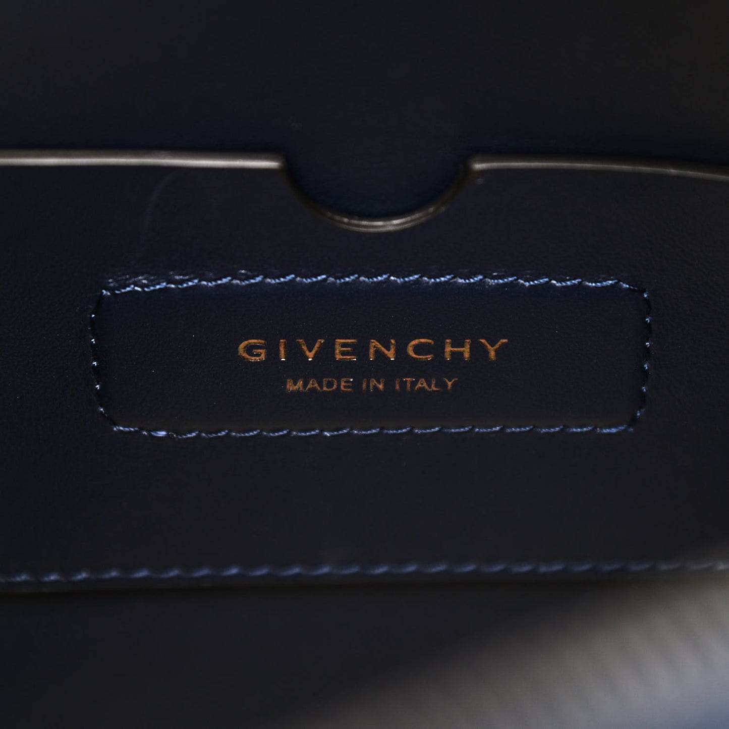 Smooth Calfskin Small Soft Antigona Navy
