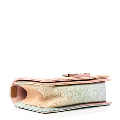 Chanel Caviar Quilted Small Cuba Rainbow Boy Flap Multicolor 4 of 12