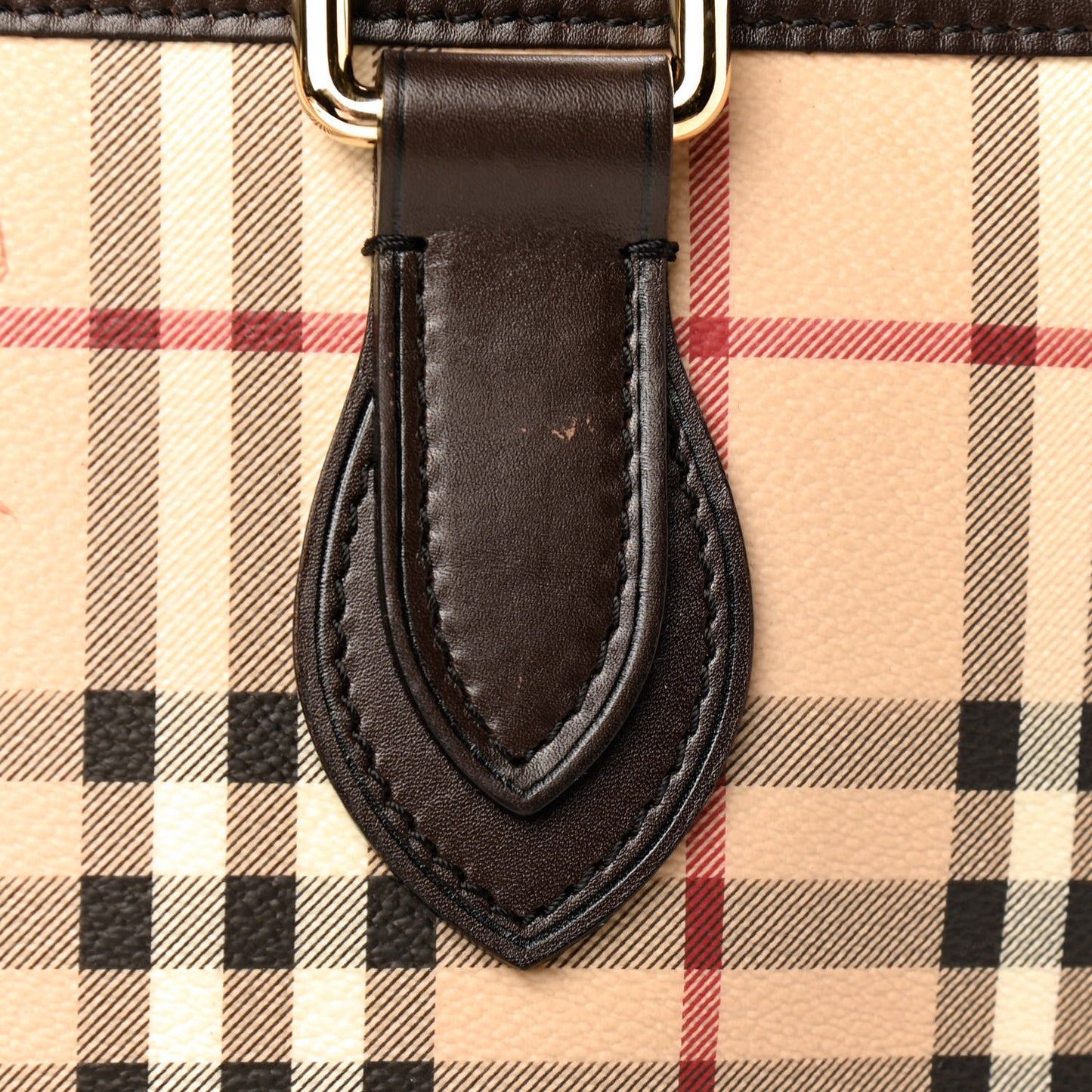 Haymarket Check Small Onslow Tote Chocolate