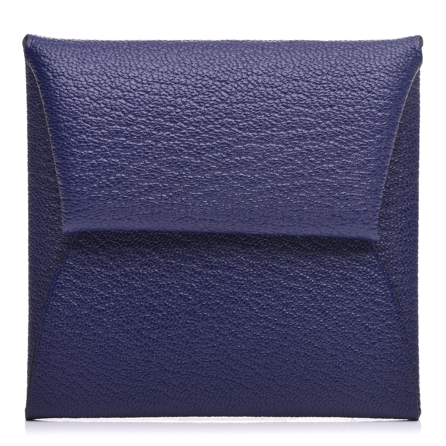 Chevre Mysore Bastia Coin Purse Bleu Encre