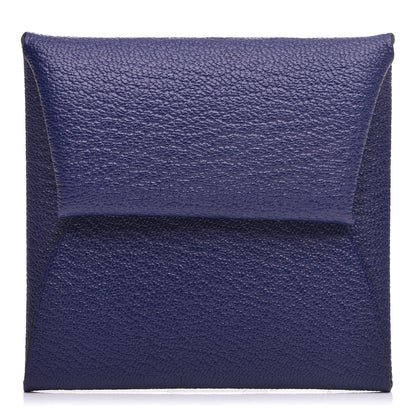 Hermes Chevre Mysore Bastia Coin Purse Bleu Encre 1 of 7