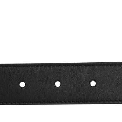 Gucci Calfskin Double G 30mm Belt 75 30 Black 3 of 7
