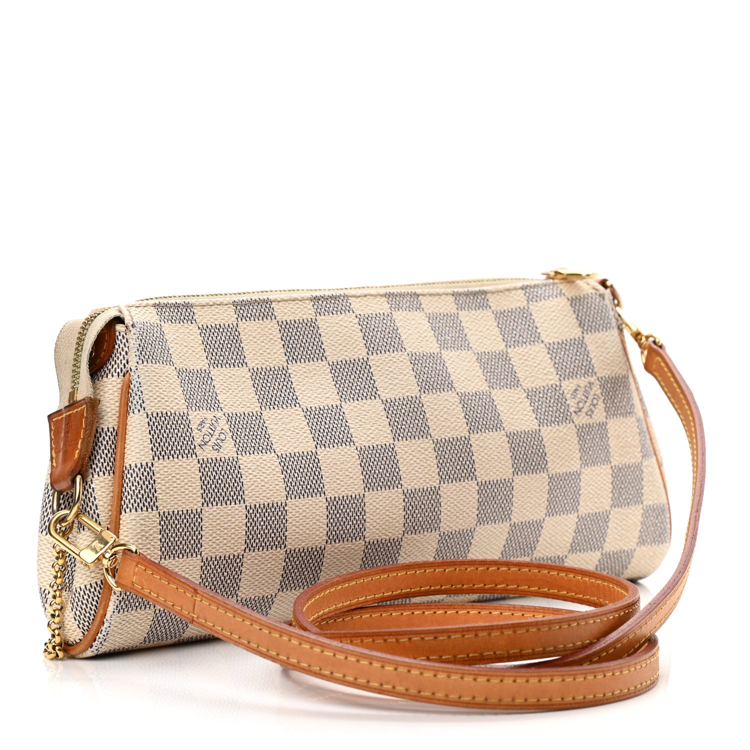 Louis Vuitton Damier Azur Eva Clutch 3 of 14