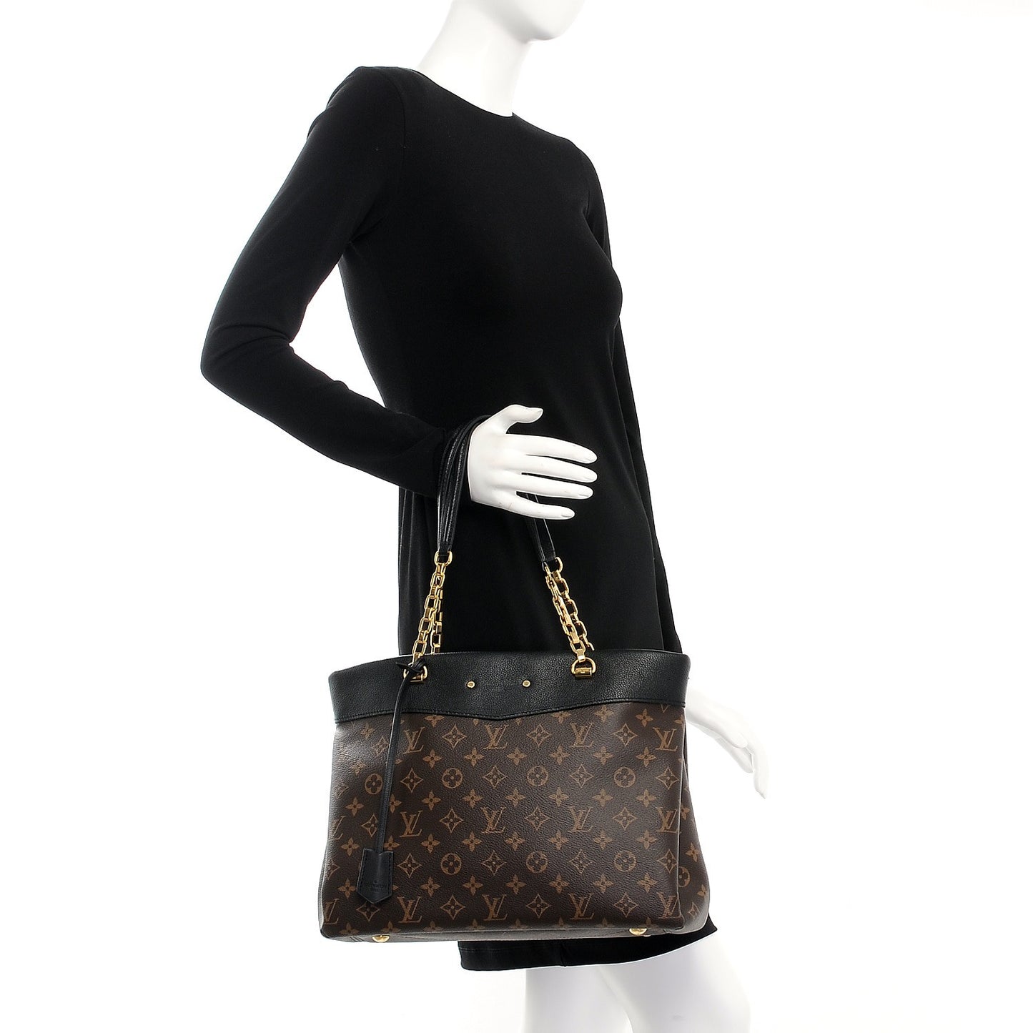 Monogram Pallas Shopper Black