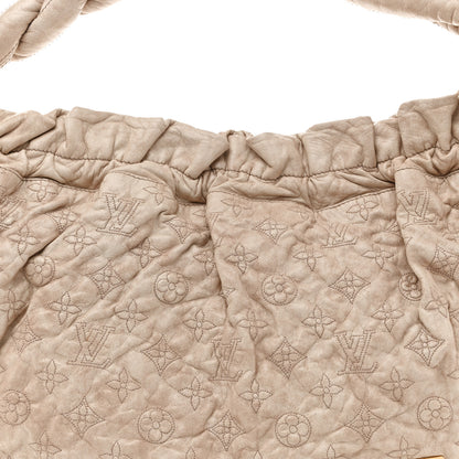 Louis Vuitton Lambskin Olympe Nimbus GM Ecru 8 of 14